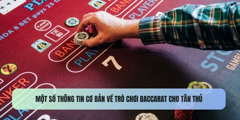 Một số thông tin cơ bản về trò chơi baccarat cho tân thủ